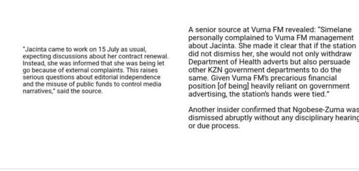 Breaking News 🚨!!!🚨Umuntu oxhoshise Jacinta Ngobese Zuma Nomagugu Simelane ongu -MEC