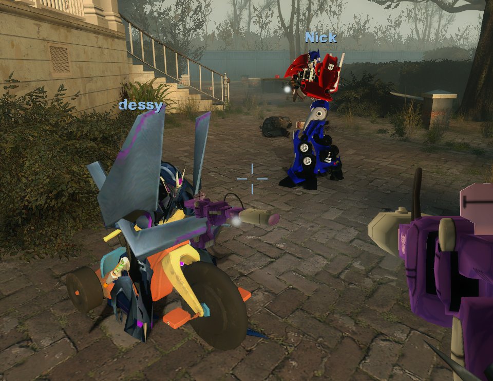 Lintufriikki's tweet image. cybertronians agreed to help against the zombie apocalypse, but not taking it too seriously...
