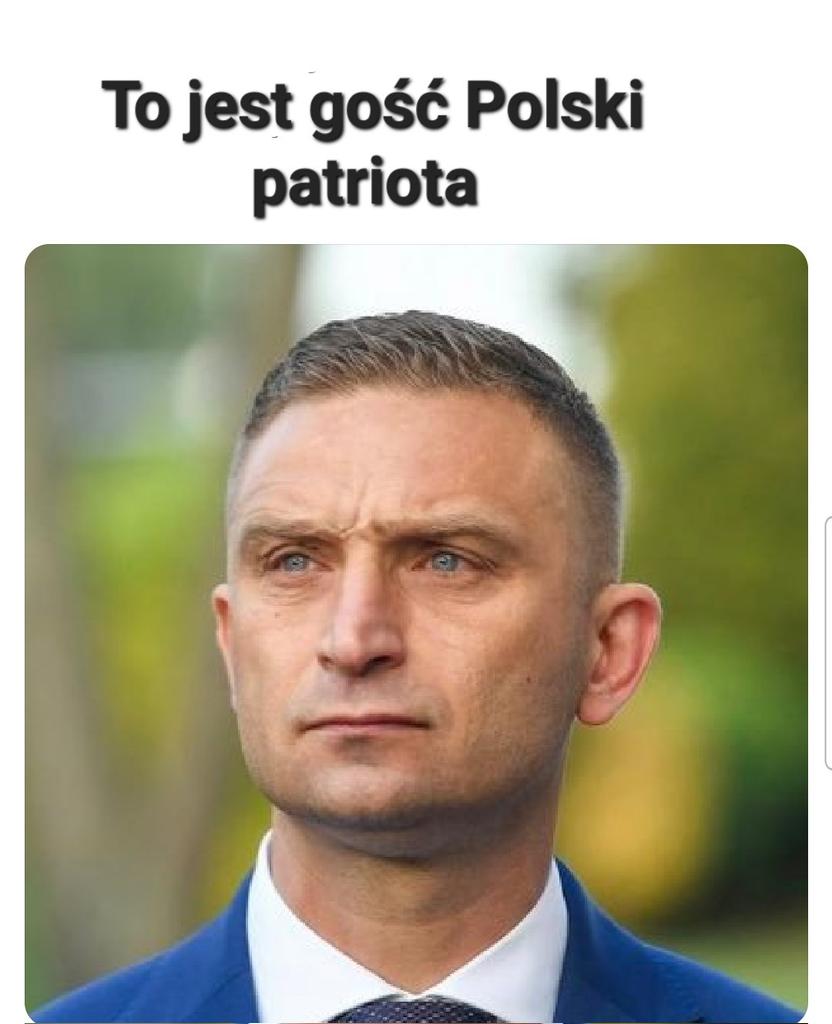 Mam ogromny szacunek dla Pana <a href="/RBakiewicz/">Robert Bąkiewicz</a>. Nie znam obecnie człowieka w Polsce, który by zrobił więcej od Niego dla Niej.
Patriota i społecznik. Prawy człowiek. 
#PoznajBąkiewicza 💪✌️👍🇵🇱♥️
<a href="/ROGranic/">Ruch Obrony Granic</a> <a href="/RotyMN/">Roty Marszu Niepodległości</a>