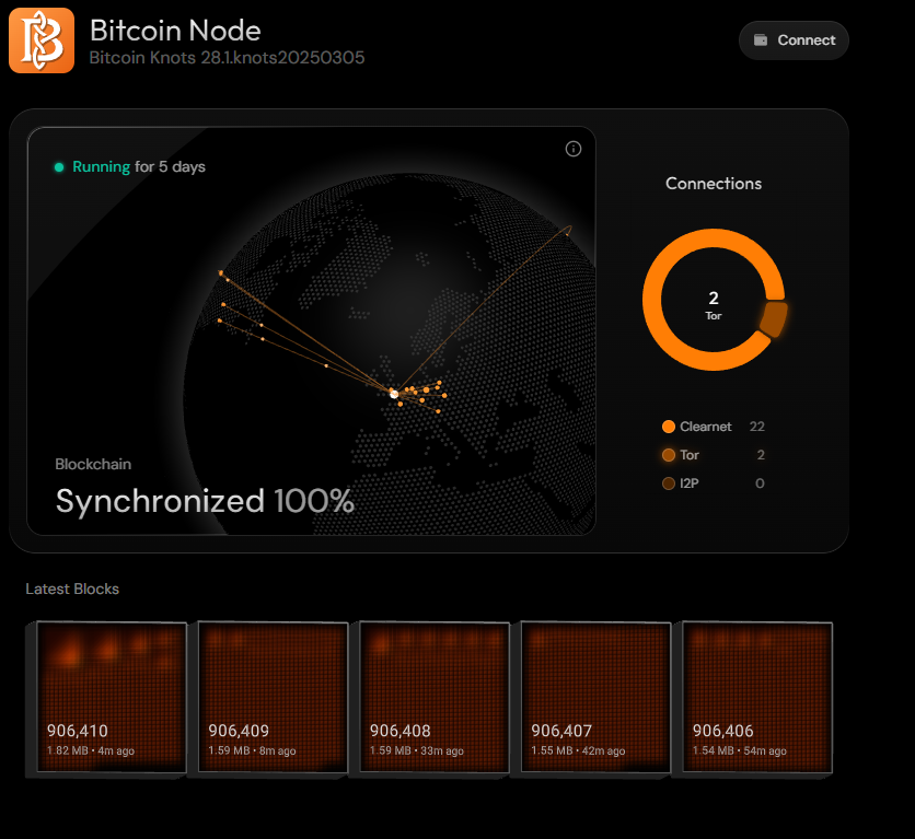 chiefb.sโl (@chiefb_sol) on Twitter photo ๐Running a #Bitcoin node boosts the network & your knowledge! Curious how fast blocks reach your node or who the top miners are? My tool now updated for <a href="/BitcoinKnots/">Bitcoin Knots</a> v28-1.4 streams data to your phone via Telegram.
Try it!
github.com/chiefbsol-clouโฆ ๐Running a #Bitcoin node boosts the network & your knowledge! Curious how fast blocks reach your node or who the top miners are? My tool now updated for <a href="/BitcoinKnots/">Bitcoin Knots</a> v28-1.4 streams data to your phone via Telegram.
Try it!
github.com/chiefbsol-clouโฆ