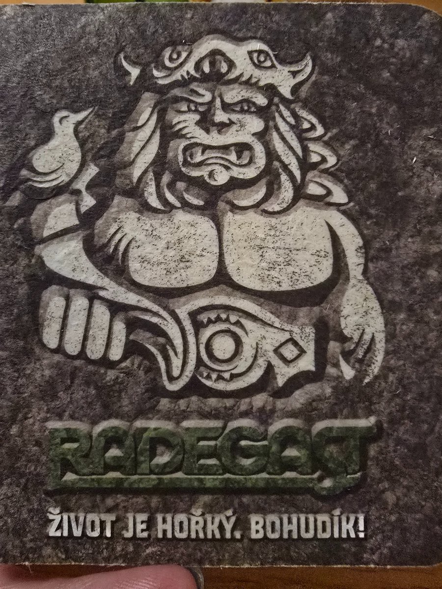 Roksanche's tweet image. Is this my favorite slavic god? Maybe.
Is it because Czechs named beer after him? Maybe 😄