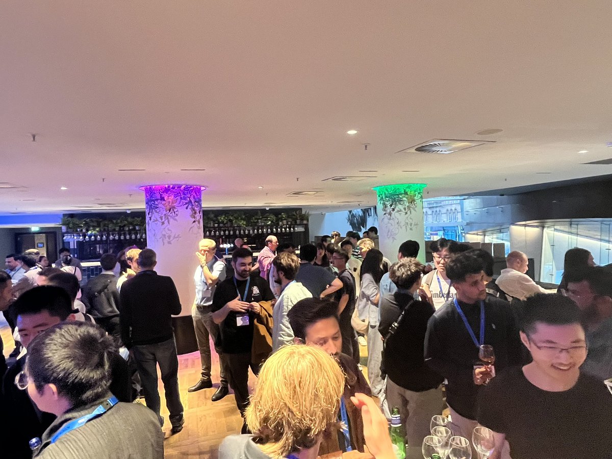 IEEE ICDCS 2025 (@icdcs2025) on Twitter photo The welcome reception at #ICDCS2025 is buzzing with energy! Fantastic to see so many smiling faces and lively conversations โ a vibrant start to the conference. Here's to a great main conference ahead! ๐ The welcome reception at #ICDCS2025 is buzzing with energy! Fantastic to see so many smiling faces and lively conversations โ a vibrant start to the conference. Here's to a great main conference ahead! ๐