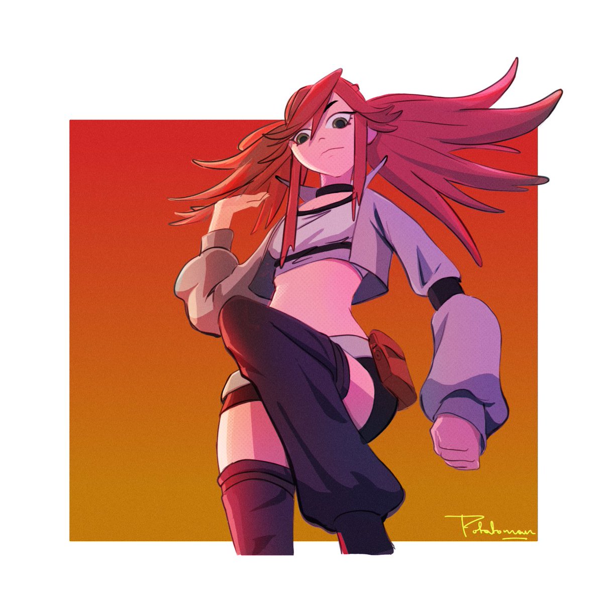 PotatoMan_91's tweet image. Anime art is not something I generally do. 😇 But I had to try after watching Gachiakuta! 😇😇
Loving it! ❤️
#AnimeArt #fanart #GACHIAKUTA