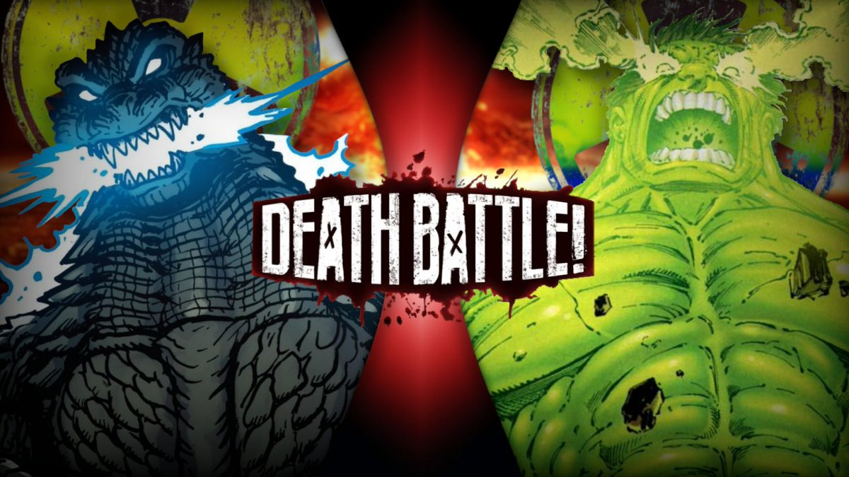 MightyGazelle1's tweet image. Hulk vs Godzilla is the next Death Battle???
Team Hulk all the way