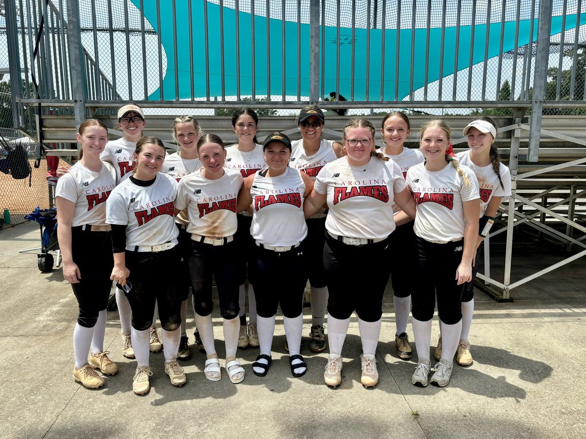 Carolina Flames Softball tweet media
