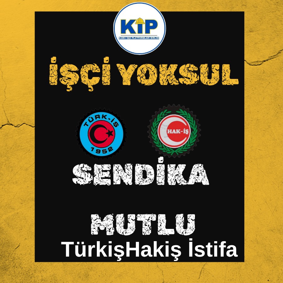 Tavizsiz taban TürkişHakiş istifa
Verilen Zammı %27 gelir vergisiyle geri alıyorsunuz.