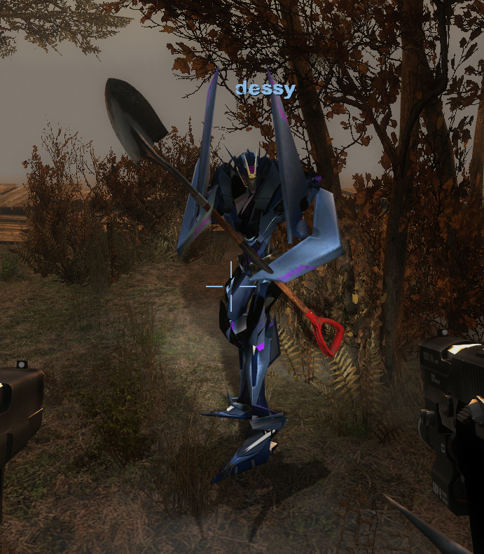 Lintufriikki's tweet image. cybertronians agreed to help against the zombie apocalypse, but not taking it too seriously...