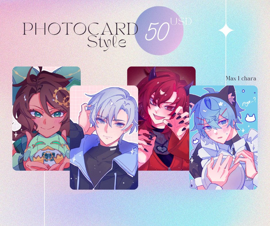 qissime_'s tweet photo. Shares and likes are appreciated!!✨
Hii, I'm opening comms for this month! fill in the form or dm me if interested, thank you!! https://t.co/kOqZMddCI6