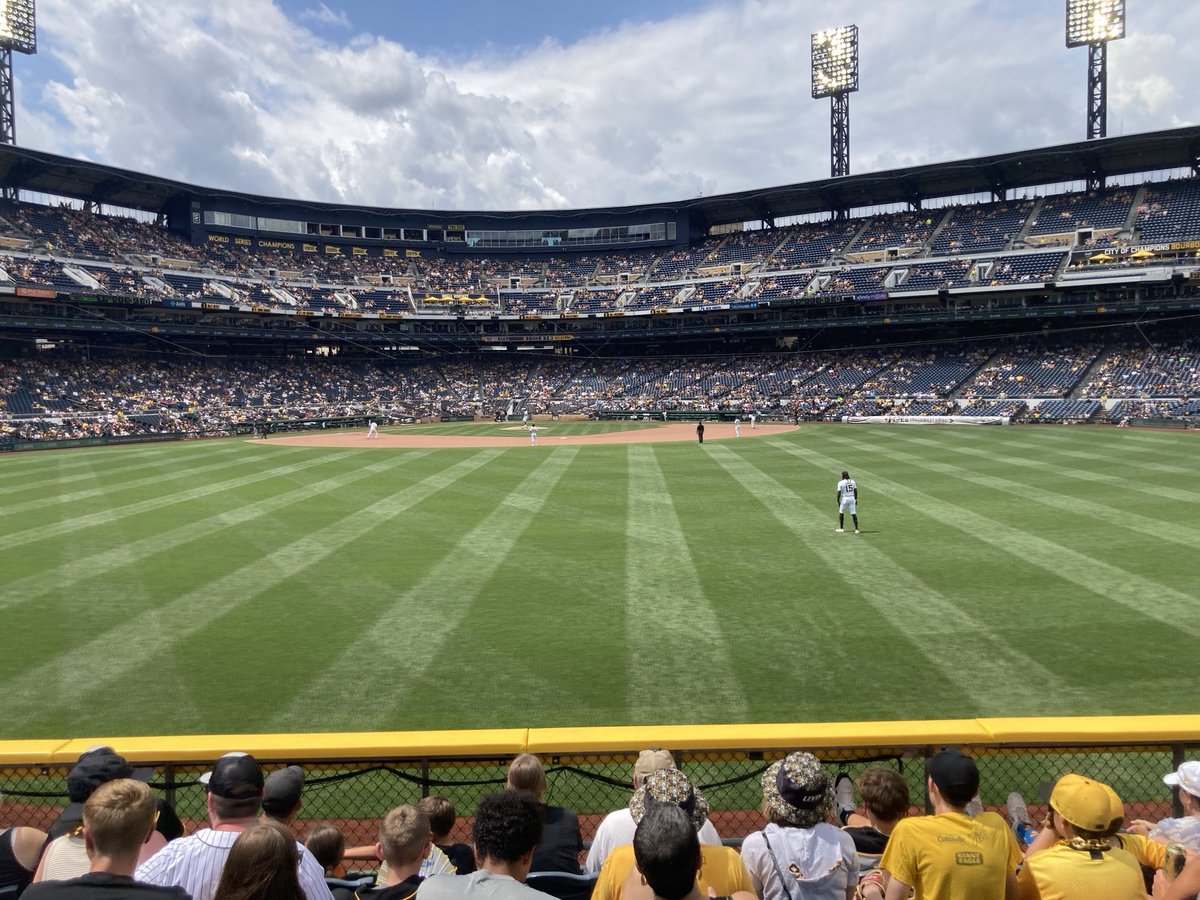 2 Tickets SRO                       $ 9.09
Street parking                       $  0.00
2 carry-in subs w/chips         $15.00
2 20 oz. Water                      $  0.00
 ————
$24.09

Lunch date with your bride  PRICELESS

Getting swept at home by the worst team… 
#SellTheTeam