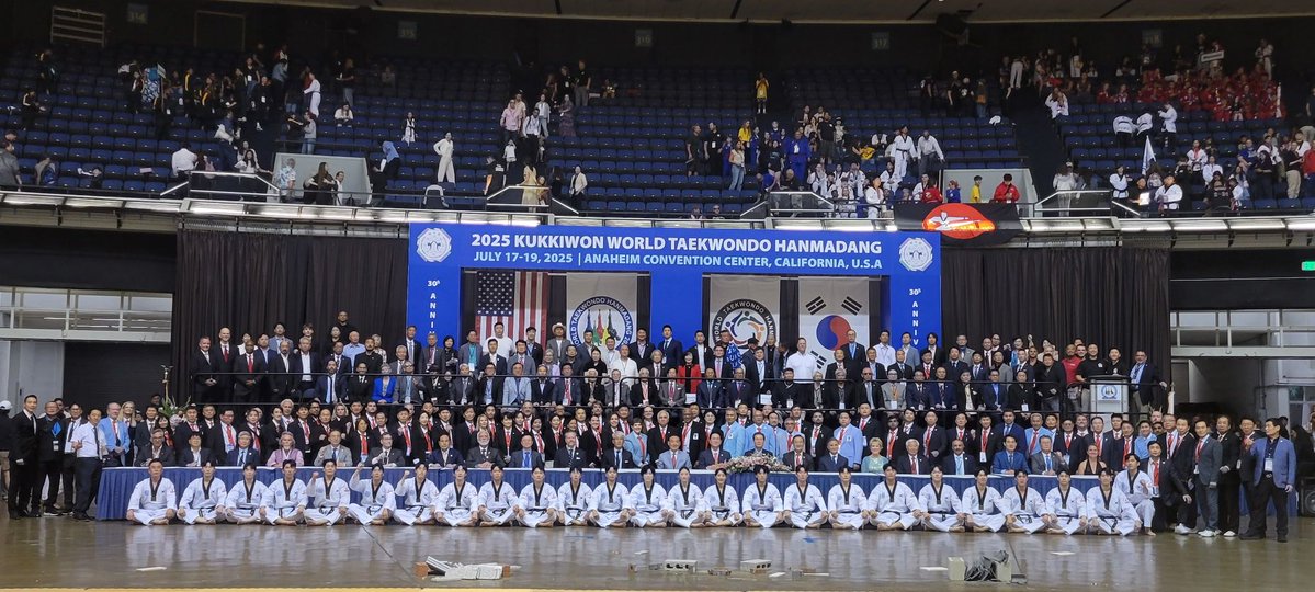 SenatorChoi's tweet image. I was honored to participate in Kukkiwon World Taekwondo Hanmadang 2025 U.S. Opening Ceremony and Reception, this weekend.