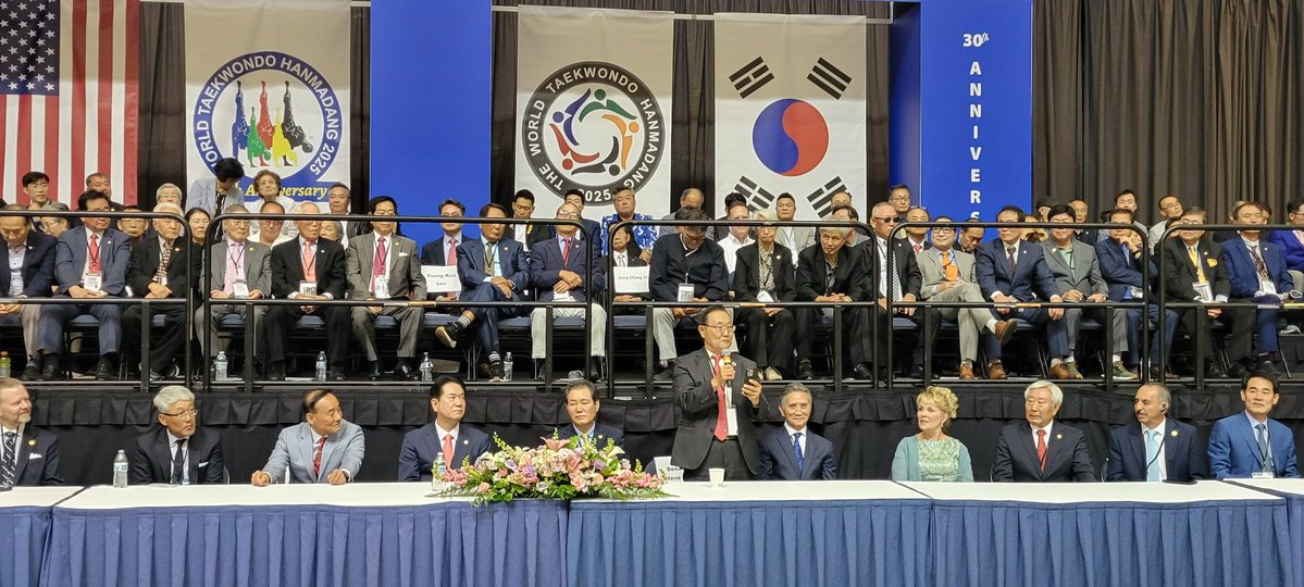 SenatorChoi's tweet image. I was honored to participate in Kukkiwon World Taekwondo Hanmadang 2025 U.S. Opening Ceremony and Reception, this weekend.