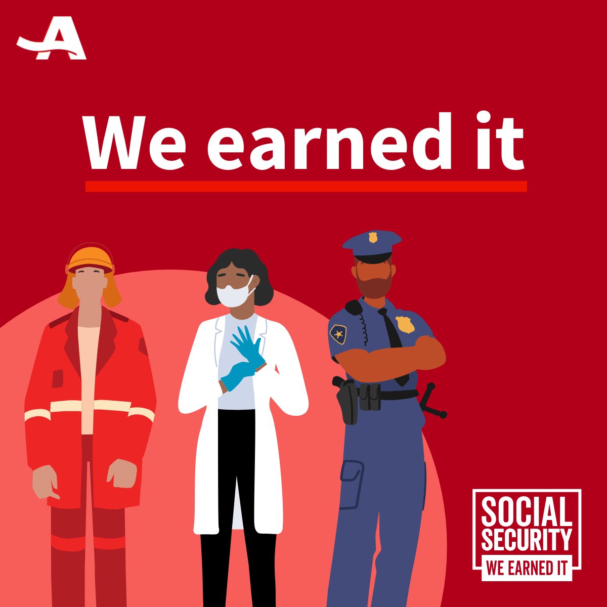 AARPadvocates's tweet image. Next month marks 90 years of Social Security.
While the world looks a lot different now, one thing is the same: ✨ Hardworking Americans have earned their Social Security! ✨
Take a minute, and pledge to fight for Social Security >> spr.ly/6016fE30w