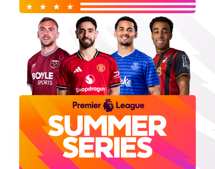 SEGA's tweet image. Win tickets to the Premier League Summer Series! ⚽ The Premier League is coming back to the U.S. - and you could be there!
🗓️ Saturday, July 26
📍 MetLife Stadium, New Jersey
Ready to be part of the excitement?
🎟️ Enter now for your shot to win: gleam.io/bwQKP/premier-…