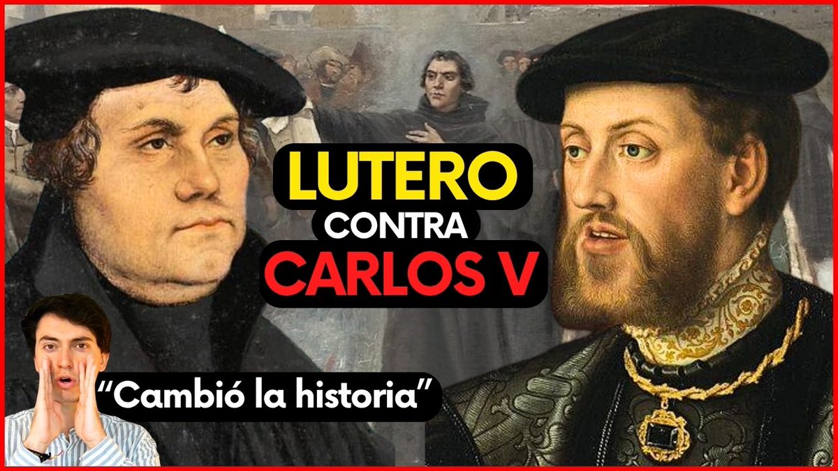 🔥¡Nuevo vídeo! El encuentro entre Carlos V y Martín Lutero en la Dieta de Worms que cambió la historia de Europa. 

🗣️”El emperador quiso escuchar al fraile y le prometió no quemarlo en la hoguera”

‼️ youtu.be/ewl7WJBSjlE?si…‼️