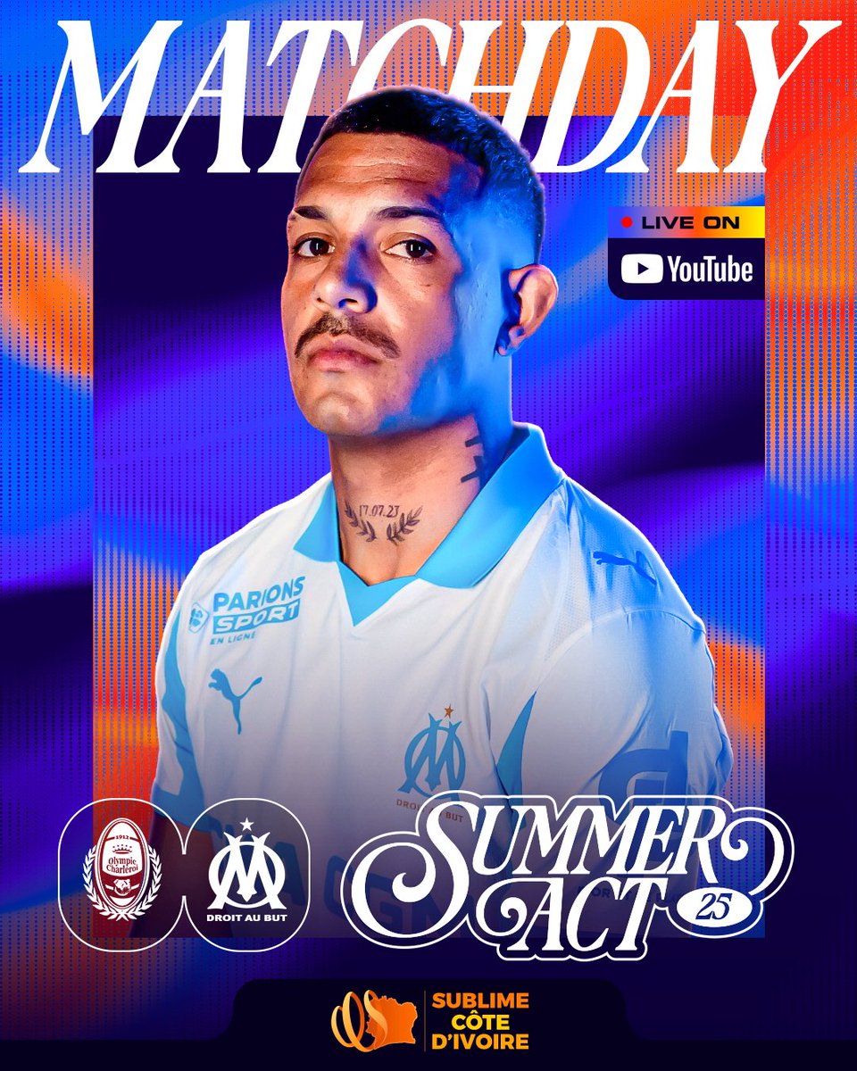 𝙈𝘼𝙏𝘾𝙃𝘿𝘼𝙔 ⚔️ #ROCCOM 
Acte 2 de ce Summer Act 2025-2026, nos Olympiens affrontent le Royal Olympic Club Charleroi ! 🔥

📍 KNVB Campus 🇳🇱
 ⏰ 18h00 
 📺 En direct sur 𝗬𝗼𝘂𝗧𝘂𝗯𝗲 𝗢𝗠