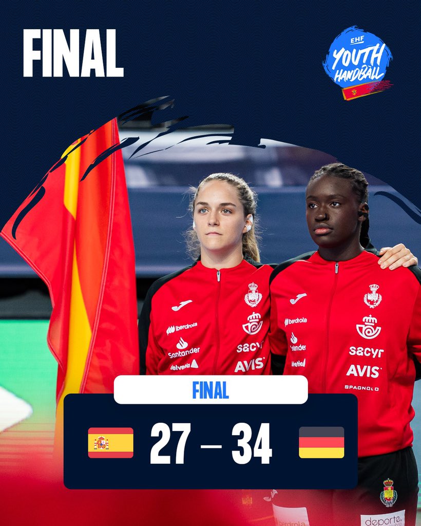 Rendido a la entrega de nuestras #GuerrerasJúnior que han logrado la medalla de plata en el #ehfeuro2025 @ehfeuro tras caer en la final con Alemania.

Esta generación nos ha demostrado el valor de la unidad del grupo. Solo puedo felicitar a todo el equipo. ¡Orgulloso del trabajo!