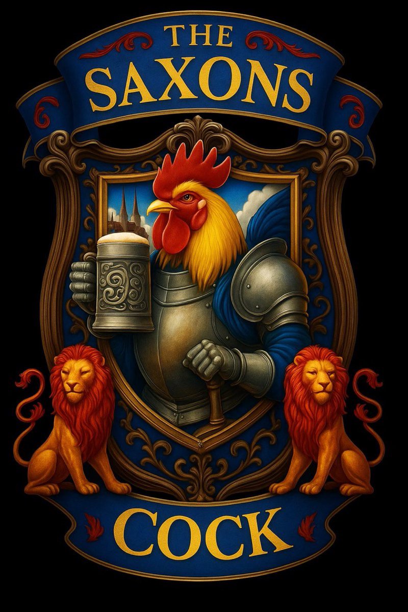 TheNorfolkLion's tweet image. 🚨 Logo Competition WINNER Announced! 🚨
After many thrilling rounds of voting and incredible community support, I’m delighted to declare @MOXYDON as the winner of our logo competition! 🎉
MoXyDoN’s stunning design has captured the spirit of The Saxons Cock with its bold…