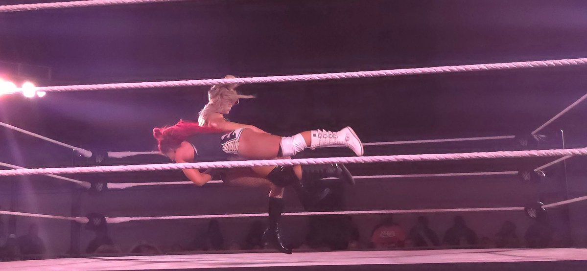 CarlosStoneking's tweet image. #NXTTampa #WWENXT @ZariaWWE_ Commandment number 8, Thow shall not F with Zaria