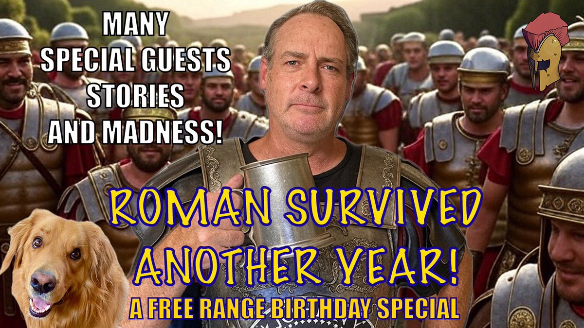 Roman_OT_Empire's tweet image. THURSDAY 7 August 5:00pst, we’re doing a fun birthday show in honor of me surviving another year (and yeah it’s many). If anyone would like to hop on the stream for a bit, shoot me a DM! It’s gonna be a hoot!
#birthday #fiftyfive #oldguy
@SeventiesRocker @SasqtchCannoli…