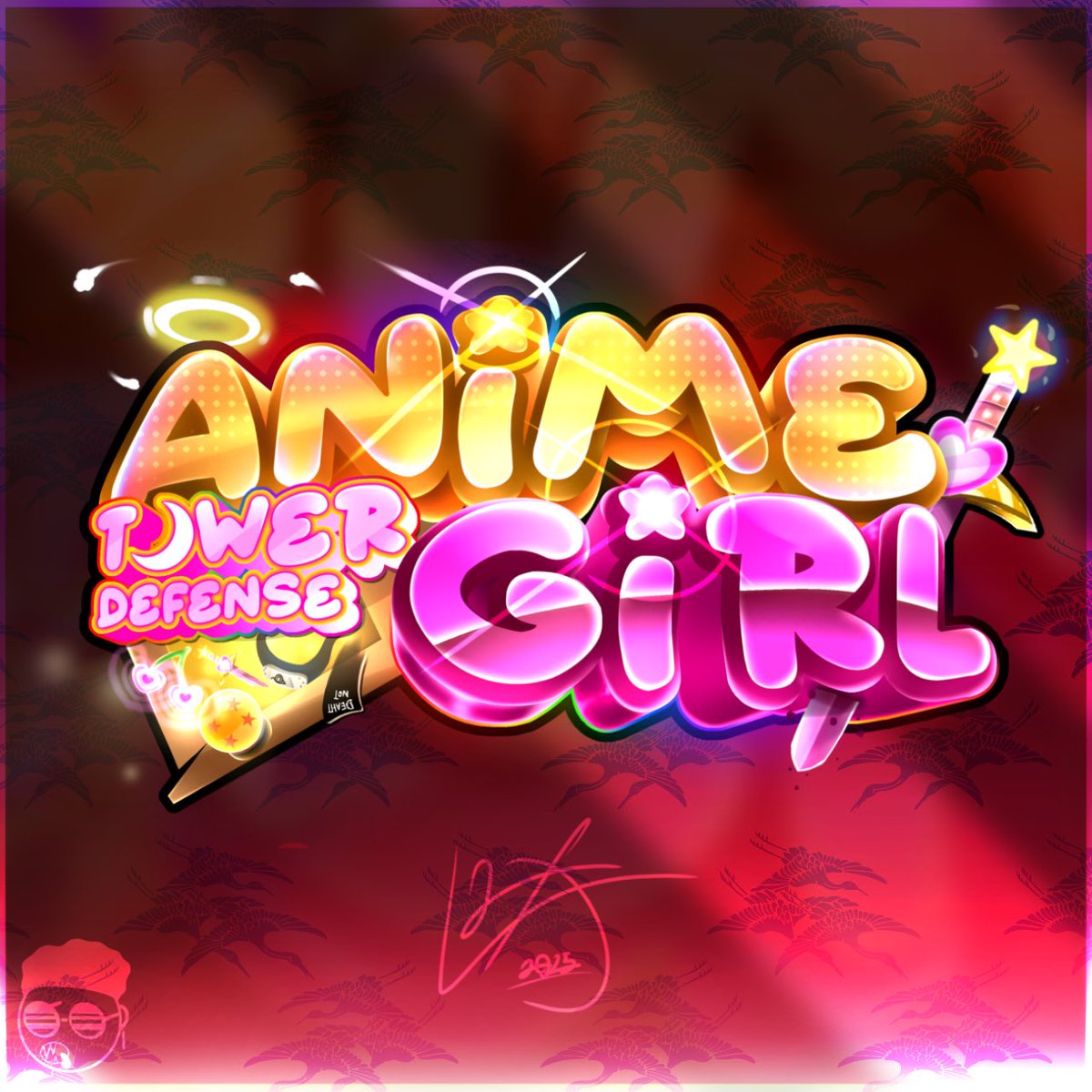 ANIME GIRL TOWER DEFENSE🌈
Check out my new exiting logo!😃

Commission for:? 

Discord: Limited_2x

Comms open✅💰

[#RobloxDev #roblox #robloxart #robloxlogo #art ]
