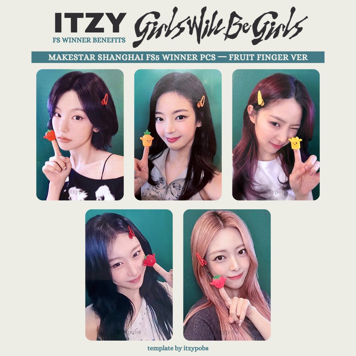 ? ITZY <GIRLS WILL BE GIRLS> GWBG makestar shanghai offline 