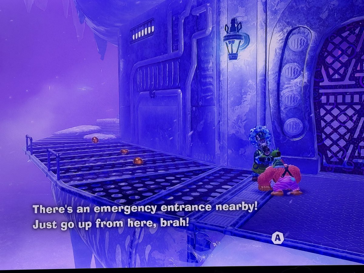 playing that new donkey kong game. absolutely insane they referenced us in it. we’d like to thank nintendo, our manager, and the gorilla himself. huzzah!