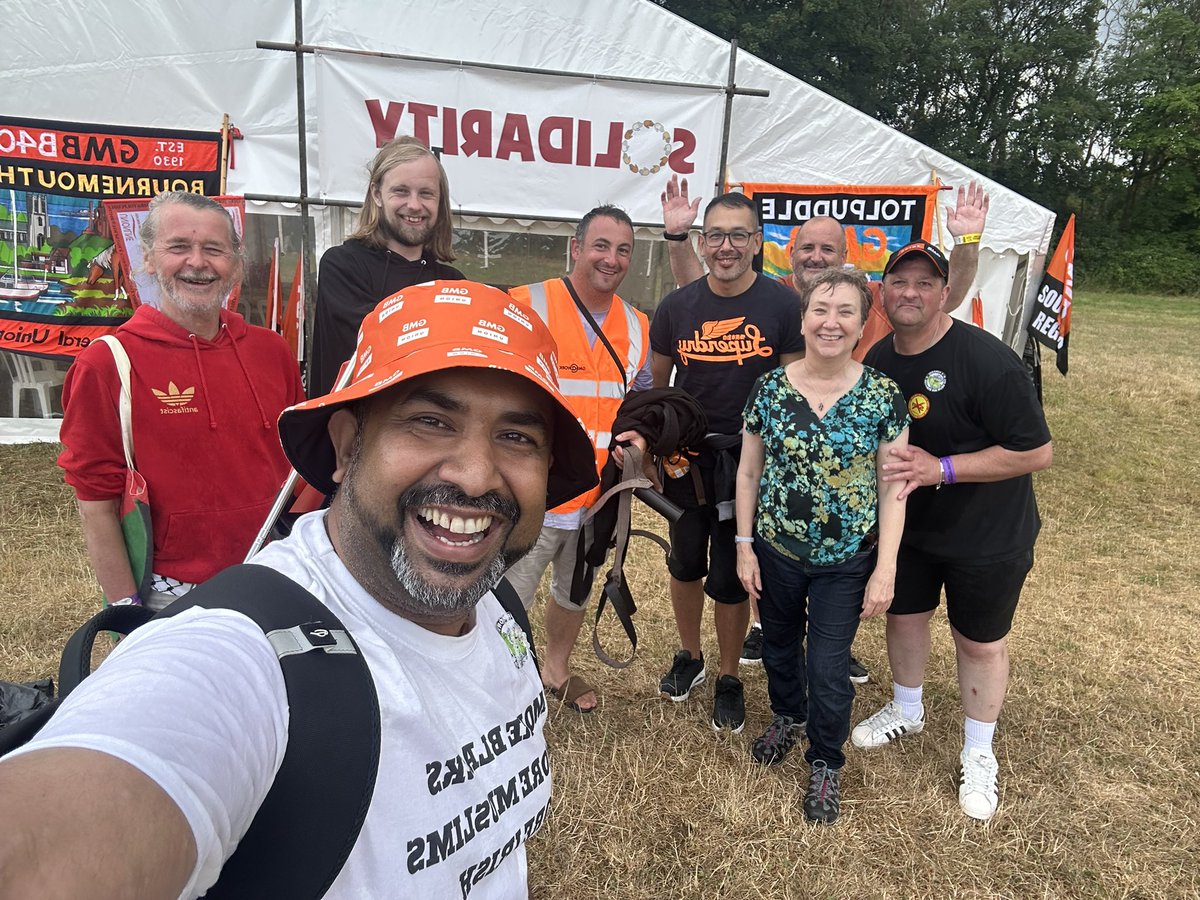 theAliHaydor's tweet image. GMB Union proudly marched in Tolpuddle today, standing alongside fellow trade unionists.
The Tolpuddle Martyrs Festival is an important moment for the trade union movement – a time to reflect on the struggles and victories of the past. For GMB, it’s also a chance to renew our…
