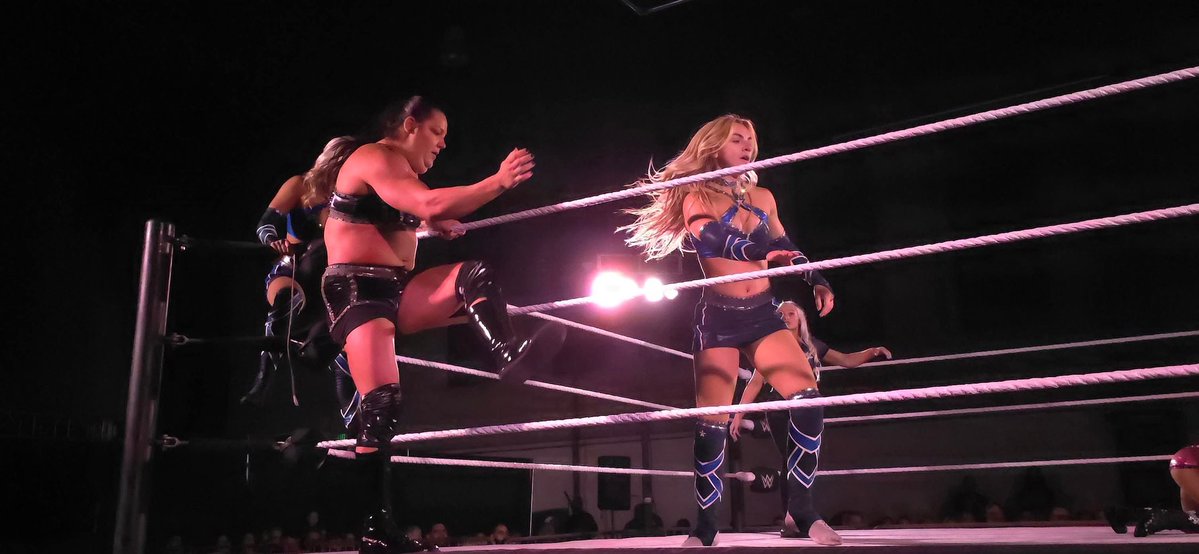 CarlosStoneking's tweet image. #nxttampa #WWENXT @____bayley____ @danirayeee @CarleeBrightWWE