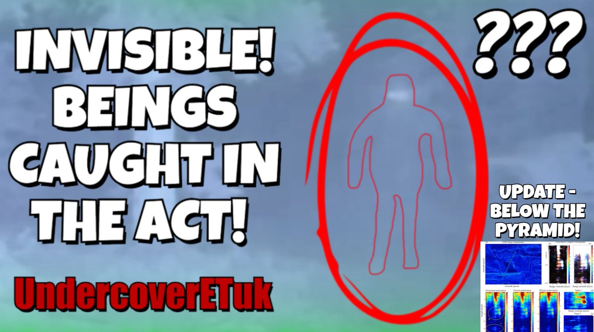 UndercoverETuk's tweet image. UFO News | INVISIBLE BEINGS CAUGHT ON CAMERA + Update On Mega Structure ... youtu.be/g5tMrah0lJ0?si… via @YouTube #ufotwitter #uapX #Invisible #ufosightings #shadowalkers #shadow #Alien #ET @UAPWatchers