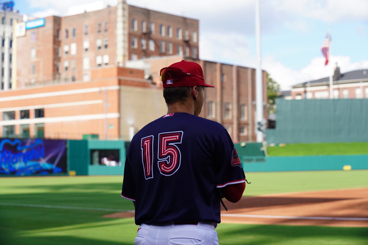memphisredbirds's tweet image. Today's game one @topsbarbq leadoff batter is JJ Wetherholt!
Leadoff your day by texting REDBIRDS to 1 (833) 380-9855 for a free BBQ Pork Sandwich!