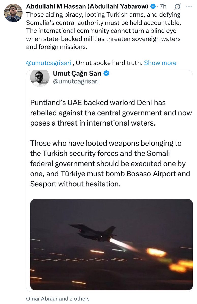 CirkaWSNews's tweet image. Busted: Somali Government bootlicker Caught Arguing With His Own Burner Account While Army Retreats From al-Shabaab
In what can only be described as a surreal moment of digital self-destruction, a senior bootlicker to Somalia’s federal government was reportedly caught red-handed…