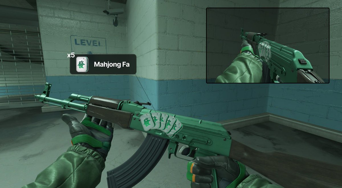 MarketCSGOcom's tweet image. Perfect sticker craft for AK-47 | Wintergreen 💯
This craft was made by @DogCS2
