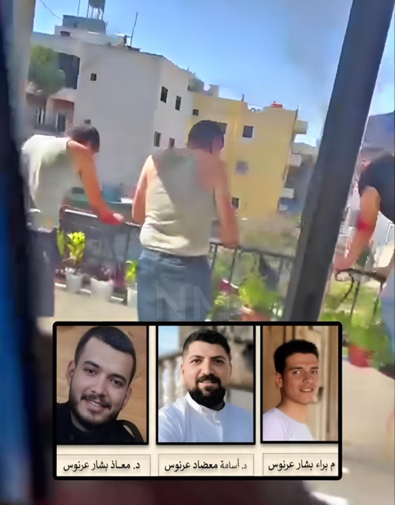 pmg2e5jg's tweet image. These young Druze were teachers, engineers, and doctors. They were human beings serving humanity, but the monsters of Islam killed them. 💔😔