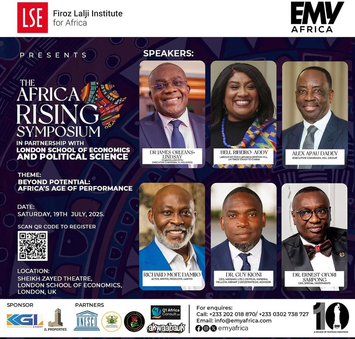Celebrating Africa's rise right here in London with @emyafrica. It's been an incredible journey this weekend! #EMYTakesLondon