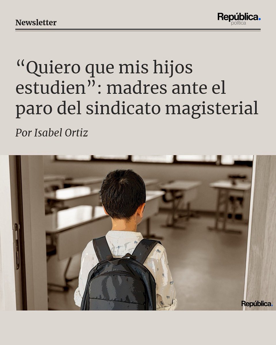 ¿Debe usted apoyar un paro que deja sin clases a su hijo?

El sindicato exige más beneficios mientras miles de estudiantes pierden su año.

Esto no es educación: es abuso.

Lea los detalles: ift.tt/qNvwfm9

 #EducaciónEnCrisis #Guatemala #ParoMagisterial