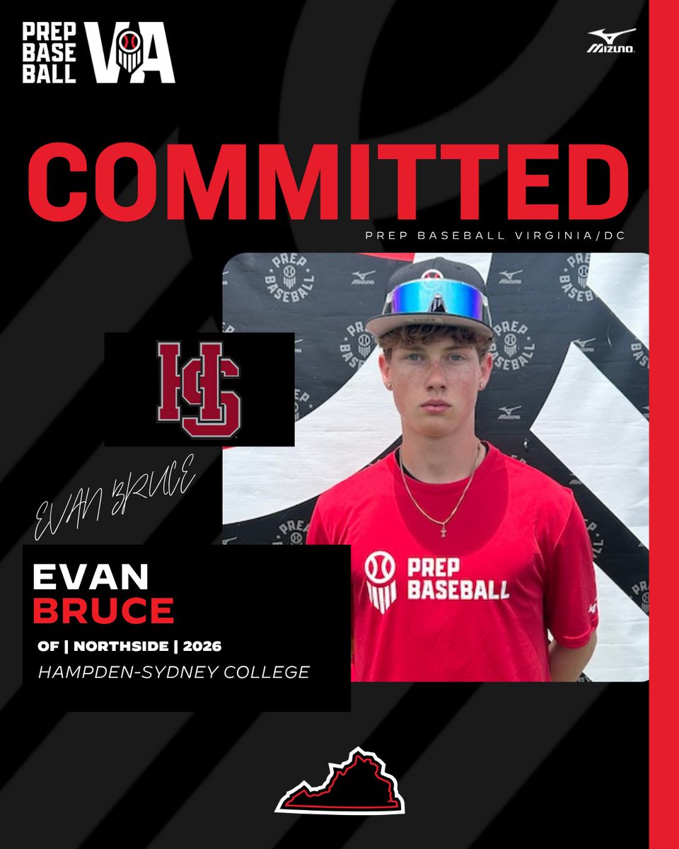 🚨 Commitment Alert 🚨

'26 Evan Bruce (Northside) announces his commitment to Hampden-Sydney College.

See his full profile ➡️ loom.ly/q8X5Z1M

#BeSeen