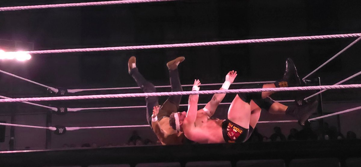 CarlosStoneking's tweet image. #nxttampa #WWENXT @RidgeWWE Welcome back to the Steam Pig. Ridge is back!!!