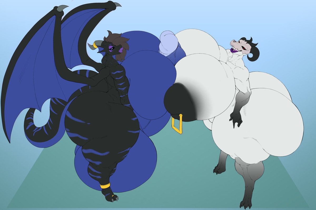 When an insatiable, empty headed cryptid meets with the local cum-brained, hyper dragon, it tends to get REAL messy when the two are slamming against one another.

However, seems they both caught a perverted spectator this time...~

Xeno (dragon) - <a href="/XenoDragon_/">Xeno</a> 
🎨- <a href="/RedMoon_83/">RedMoon🌙(comms closed)</a>