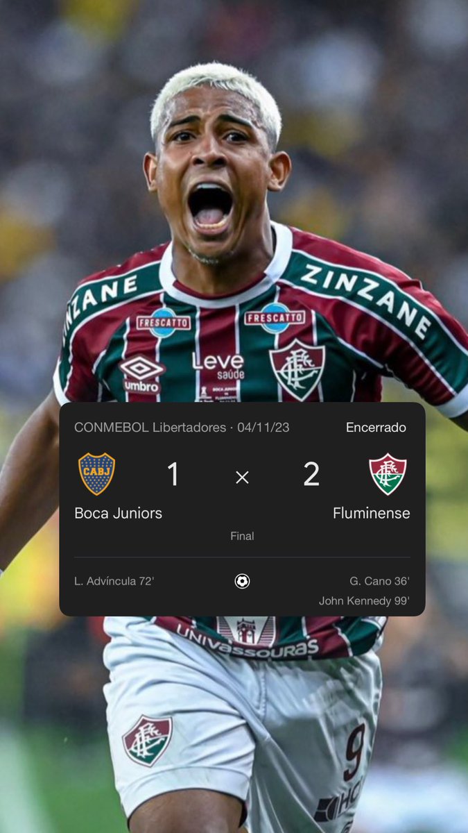 “ John Kennedy é o novo camisa 99 ”

John Kennedy aos 99 minutos: