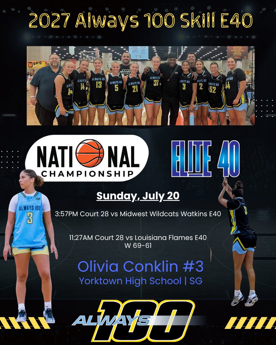 Olivia Conklin (@oliviaconklin_) on Twitter photo COURT 28 @ 3:57PM ……………… 👀 YOU AT THE COURTS !!!!
<a href="/Always100Sk27/">Always 100 Skills 2027E40/2028 Dream E40</a> <a href="/vjhAlways100/">Always 100</a> <a href="/Always100_TMH/">Always 100 Basketball</a> <a href="/RyneRobinson24/">Ryne Robinson,MBA</a> <a href="/coachgaulman/">Coach G</a> <a href="/EconAdjunct/">Sidney A. Johnson, Ph.D.</a> <a href="/FiveStateHoops/">Five State Hoops</a> <a href="/coachbeckett/">IGBRR Hoops</a> <a href="/PGHIndiana/">Prep Girls Hoops Indiana</a> <a href="/riseupsports1/">Rise Up Sports Media</a> <a href="/OneNationJustin/">Justin Hartsough</a> <a href="/SportsLvlup/">LVLUP SPORTS RECRUITING</a> <a href="/LBInsider/">Jason Wilkins (Wilkins Report)</a> <a href="/wadesworld32/">Coach Keith Wade</a> <a href="/MasonHAsher/">Mason Asher</a> COURT 28 @ 3:57PM ……………… 👀 YOU AT THE COURTS !!!!
<a href="/Always100Sk27/">Always 100 Skills 2027E40/2028 Dream E40</a> <a href="/vjhAlways100/">Always 100</a> <a href="/Always100_TMH/">Always 100 Basketball</a> <a href="/RyneRobinson24/">Ryne Robinson,MBA</a> <a href="/coachgaulman/">Coach G</a> <a href="/EconAdjunct/">Sidney A. Johnson, Ph.D.</a> <a href="/FiveStateHoops/">Five State Hoops</a> <a href="/coachbeckett/">IGBRR Hoops</a> <a href="/PGHIndiana/">Prep Girls Hoops Indiana</a> <a href="/riseupsports1/">Rise Up Sports Media</a> <a href="/OneNationJustin/">Justin Hartsough</a> <a href="/SportsLvlup/">LVLUP SPORTS RECRUITING</a> <a href="/LBInsider/">Jason Wilkins (Wilkins Report)</a> <a href="/wadesworld32/">Coach Keith Wade</a> <a href="/MasonHAsher/">Mason Asher</a>