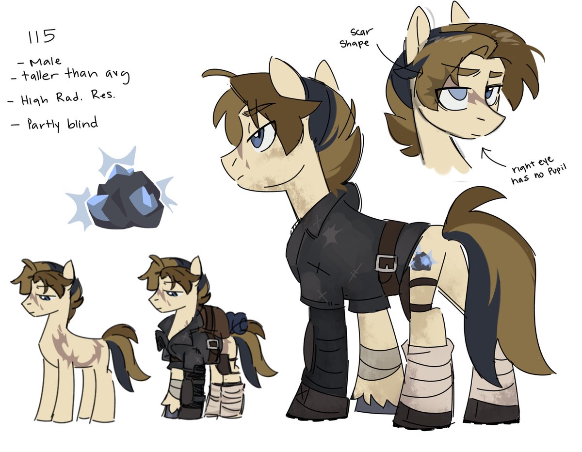 Trying to flesh out one of my OCs
Thoughts?