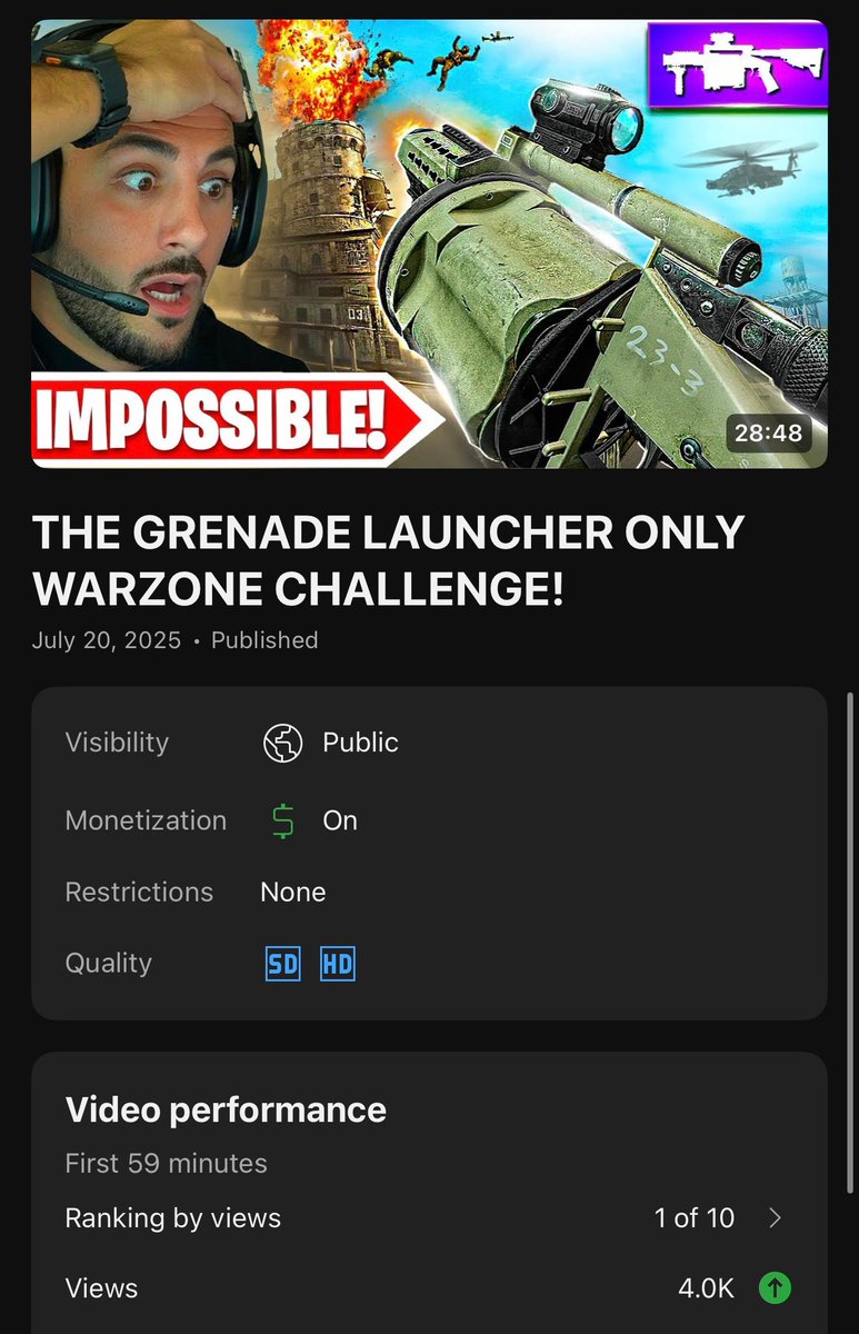 Ladies &amp; gentlemen! Presenting… the DOUBLE 1/10 on YouTube today 💥💥

Shoutout Gary!
Shoutout the team!
&amp; Shoutout you guys, the community! We appreciate your support more than you know 🫡