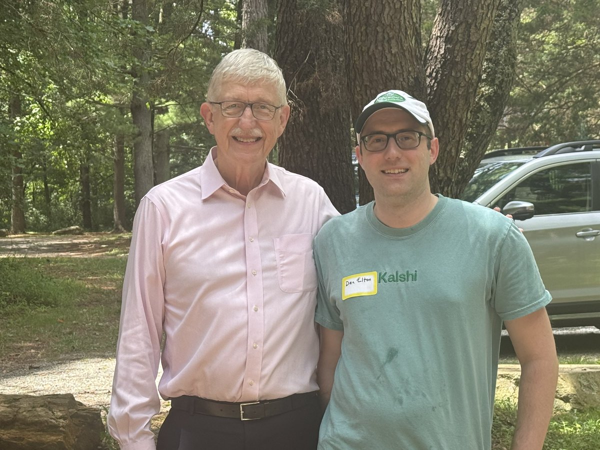 moreisdifferent's tweet image. Great chat with Francis Collins today!