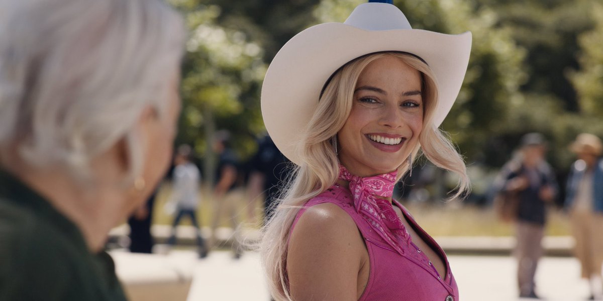 margotdaily's tweet image. 2 years ago, ‘barbie’ was released in theaters ♡