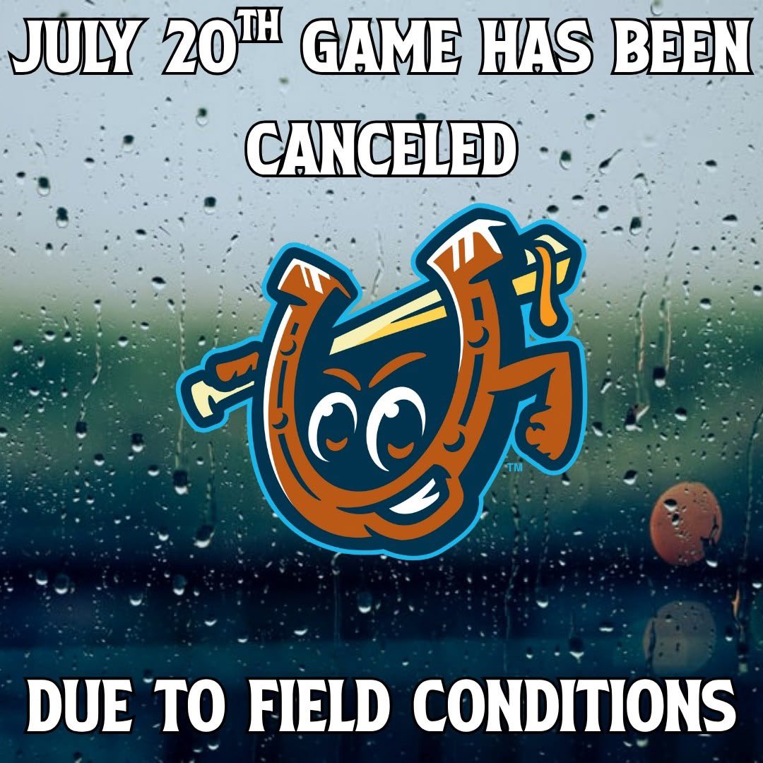 ShoesBaseball's tweet image. Tonight&apos;s game has been canceled due to unplayable field conditions.
Persistent drainage issues in the outfield have made the field unsafe for play.