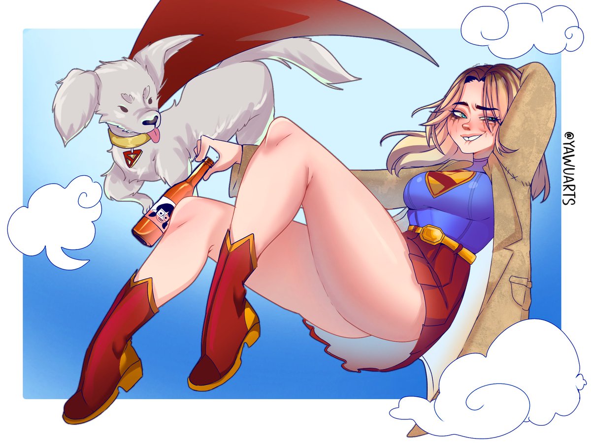 yawu_a's tweet image. SUPERGIRL 🦸🏻‍♀️

#LOOKOUT #Superman #Supergirl