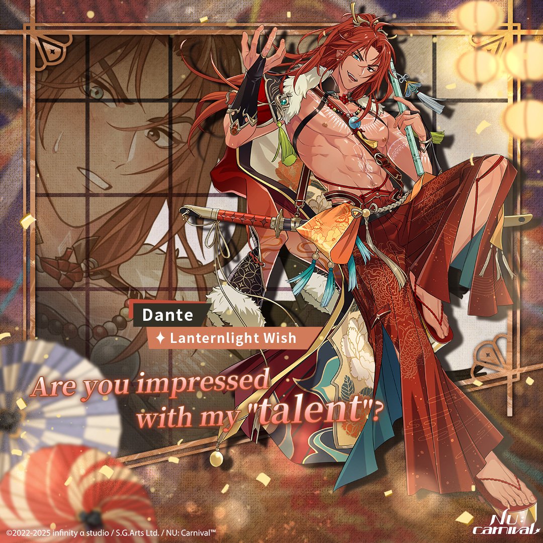 yonielleart's tweet image. i really do love dante&apos;s new smile #nucarnival
