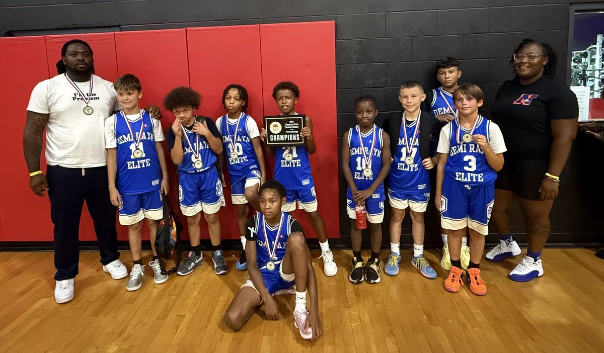 🏆 Congratulations to Demi Rayn Elite! Bluegrass State Summer Classic 4th Boys Champions #BluegrassStateClassic
