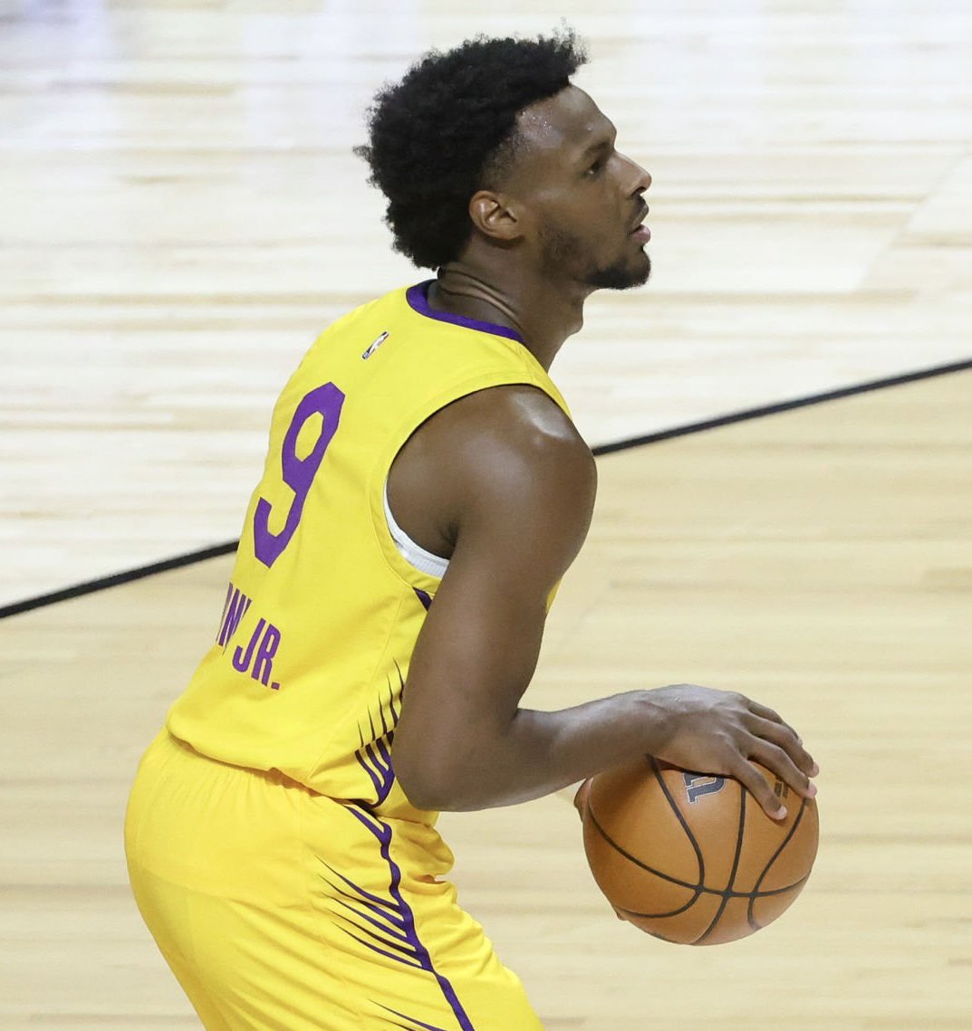 PolymarketHoops's tweet image. Bronny James in the 2K26 Summer League:
14.3 PPG
2.8 RPG
3.8 APG
47.6% FG
