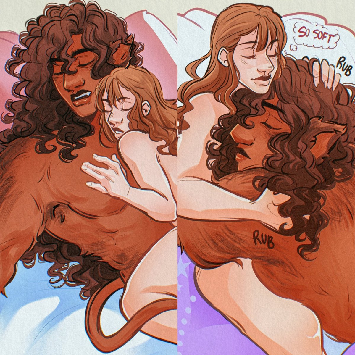 Ejpuki's tweet image. Someone asked me who's the little spoon
They take turns to be eachother's pillow